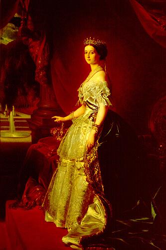 Franz Xaver Winterhalter Portrait of Empress Eugenie oil painting image